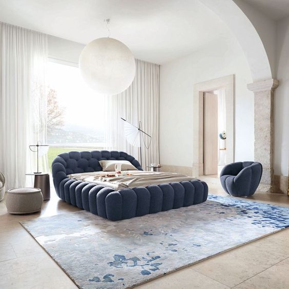 bed backside foam design