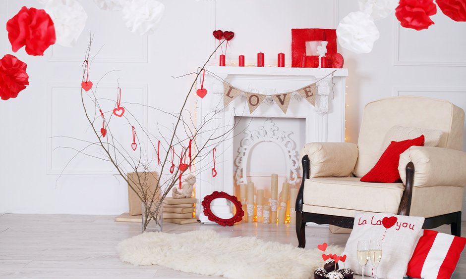 Valentine’s Day Room Decoration Ideas for His and Her Corner