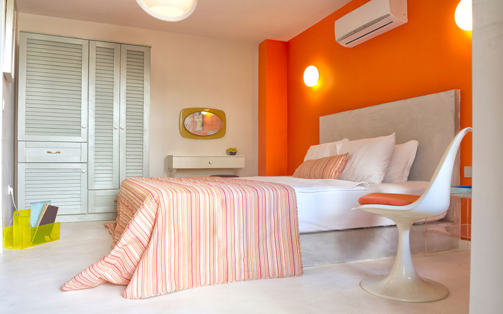 Orange bedroom best paint color