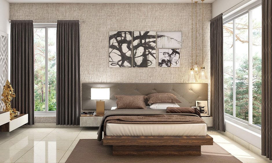 master bedroom bed direction