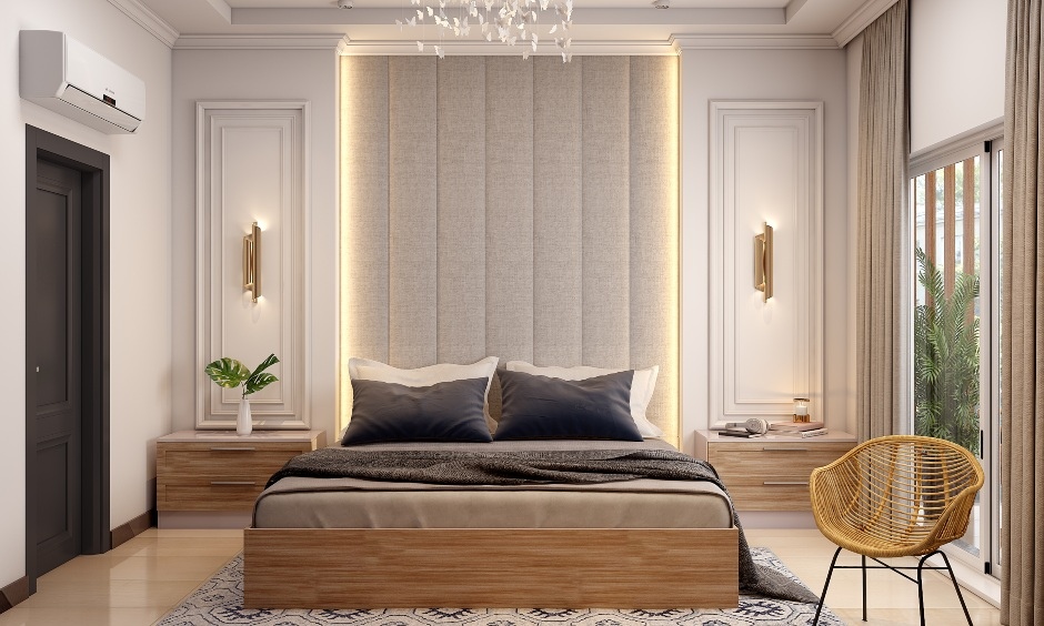 Side Table Decor Ideas with Plant Vase in bedroom for fresh appearance