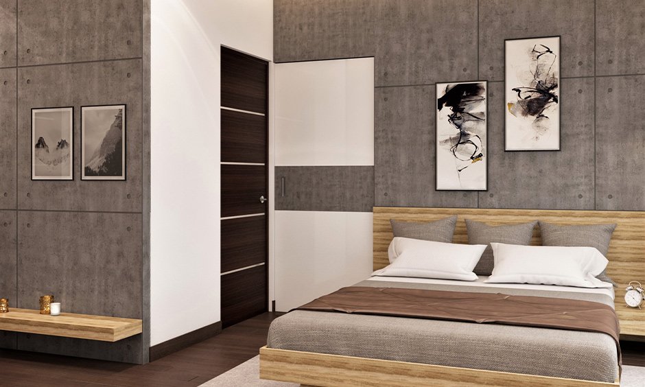 position of bed in bedroom