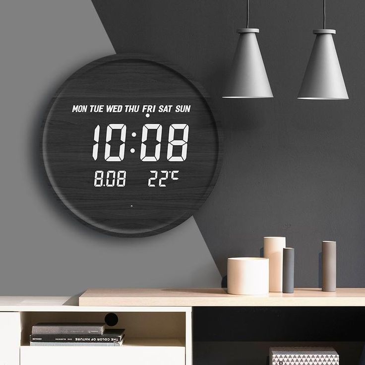 Digital Wall Clock Ideas