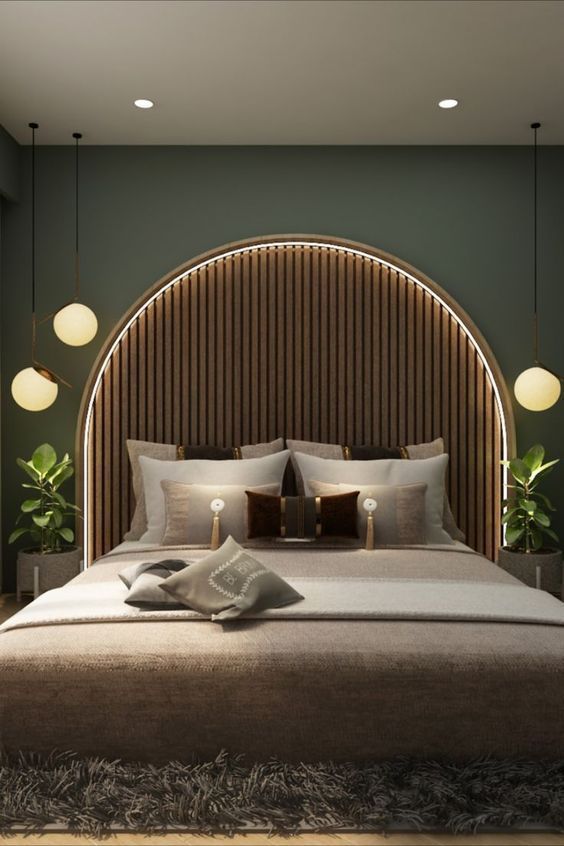 bed headboard design images